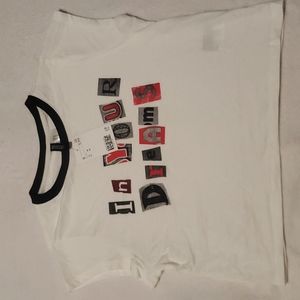 H&m graphic y2k baby tee